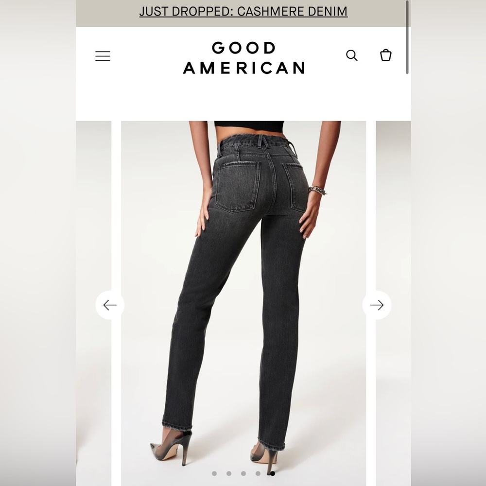 Good American Jeans NWT with original packaging.